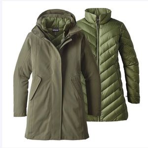 EUC Tres 3-in-1 W’s Parka Army/Olive Green